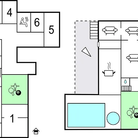 Beautiful Home In Orum Djurs With Kitchen *
